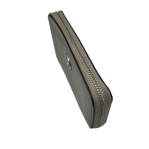 MICHAEL KORS Gray Zip Around Wallet - Picture 5 of 9